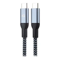 iQ USB Type-C to Type-C Cable - 1.2m - Black - IQCC1MB