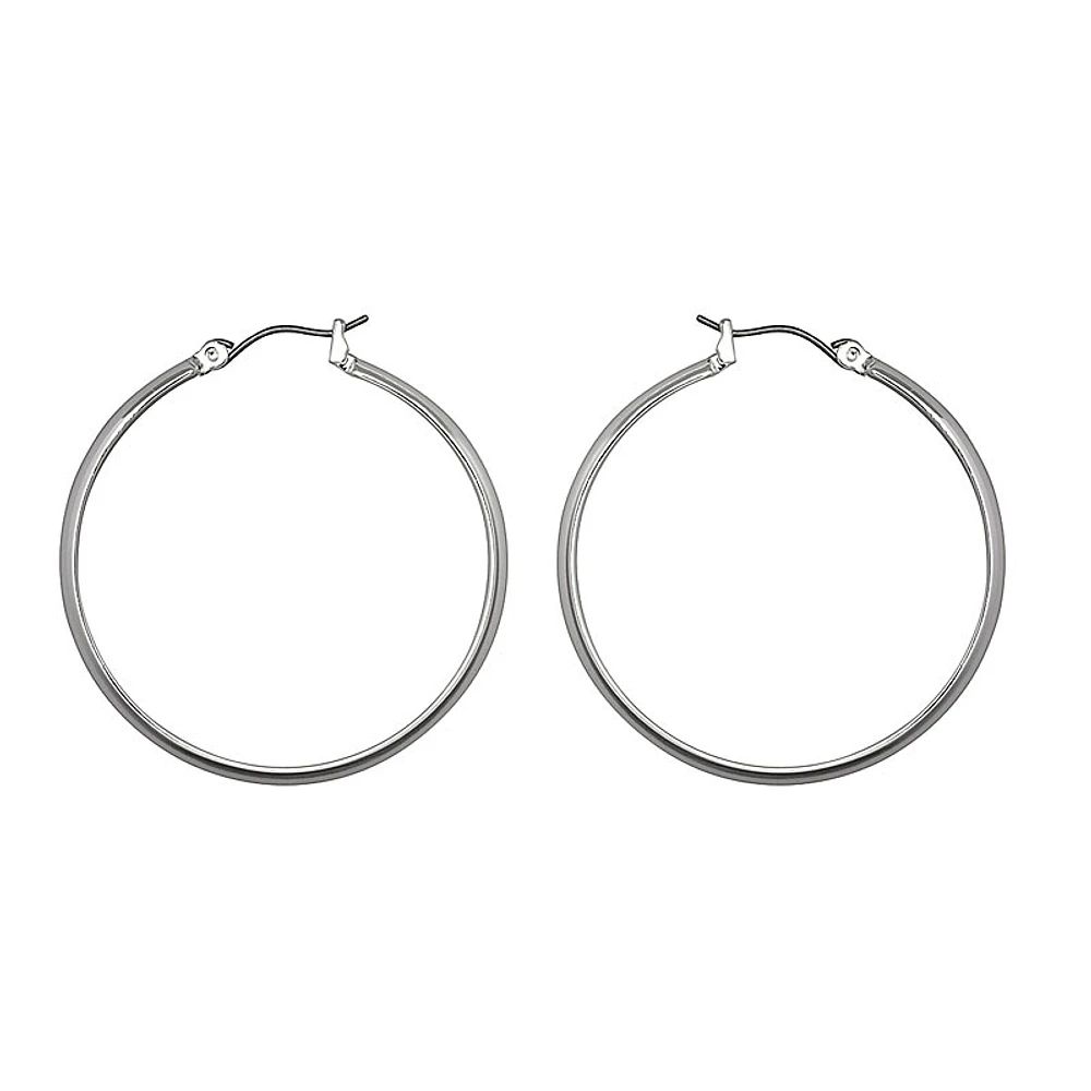 Nine West Large Hoop Earrings