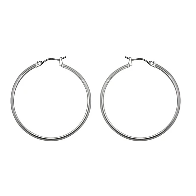 Nine West Large Hoop Earrings