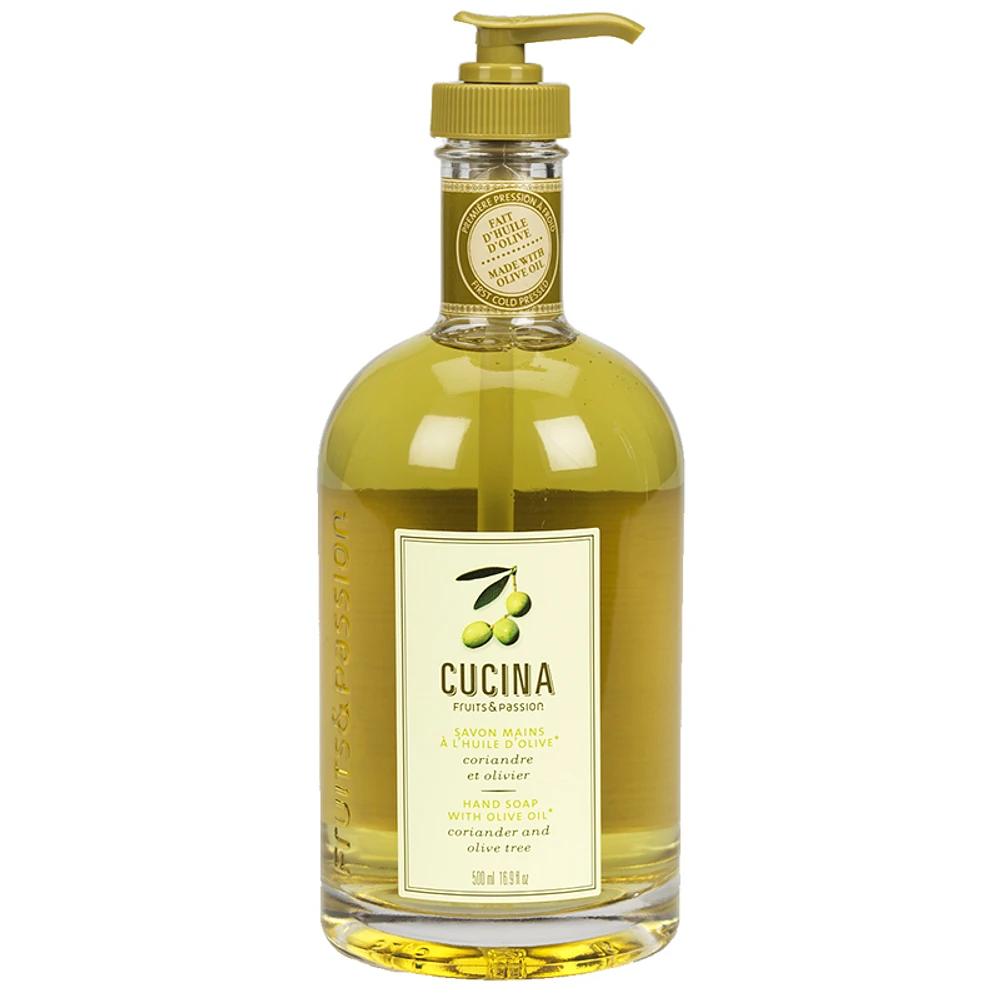 Fruits & Passion Cucina Hand Soap - Coriander and Olive Tree - 500ml