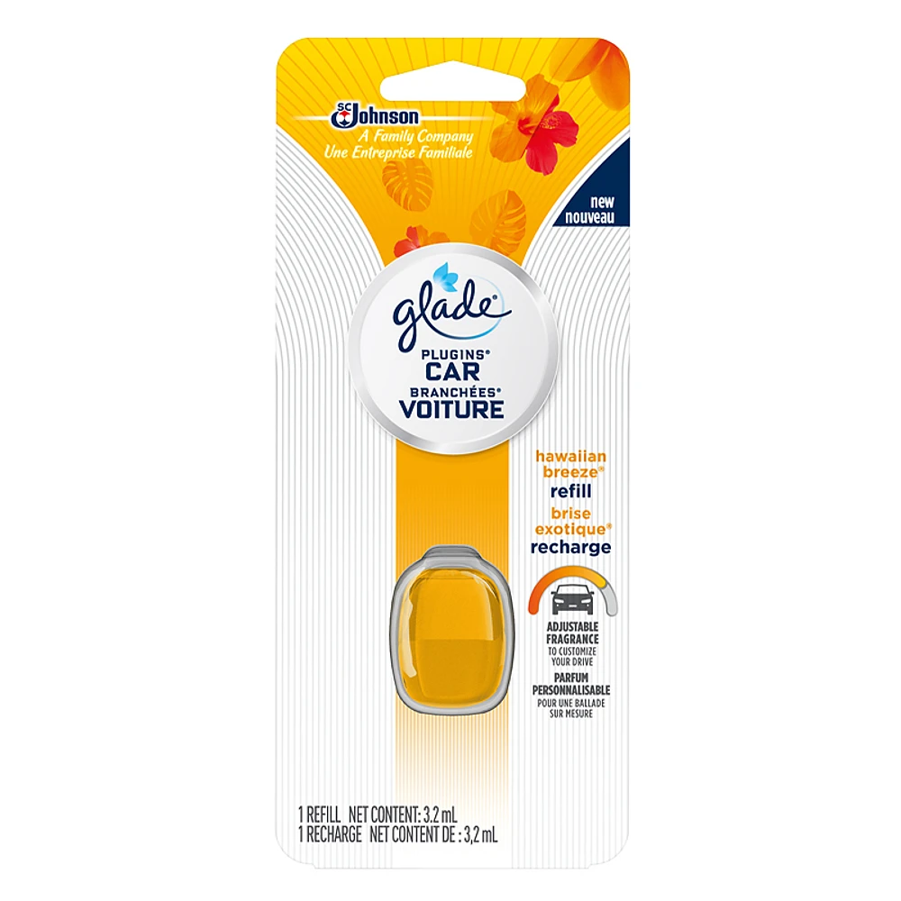 Glade Car Starter Air Freshener - Refill Hawaiian