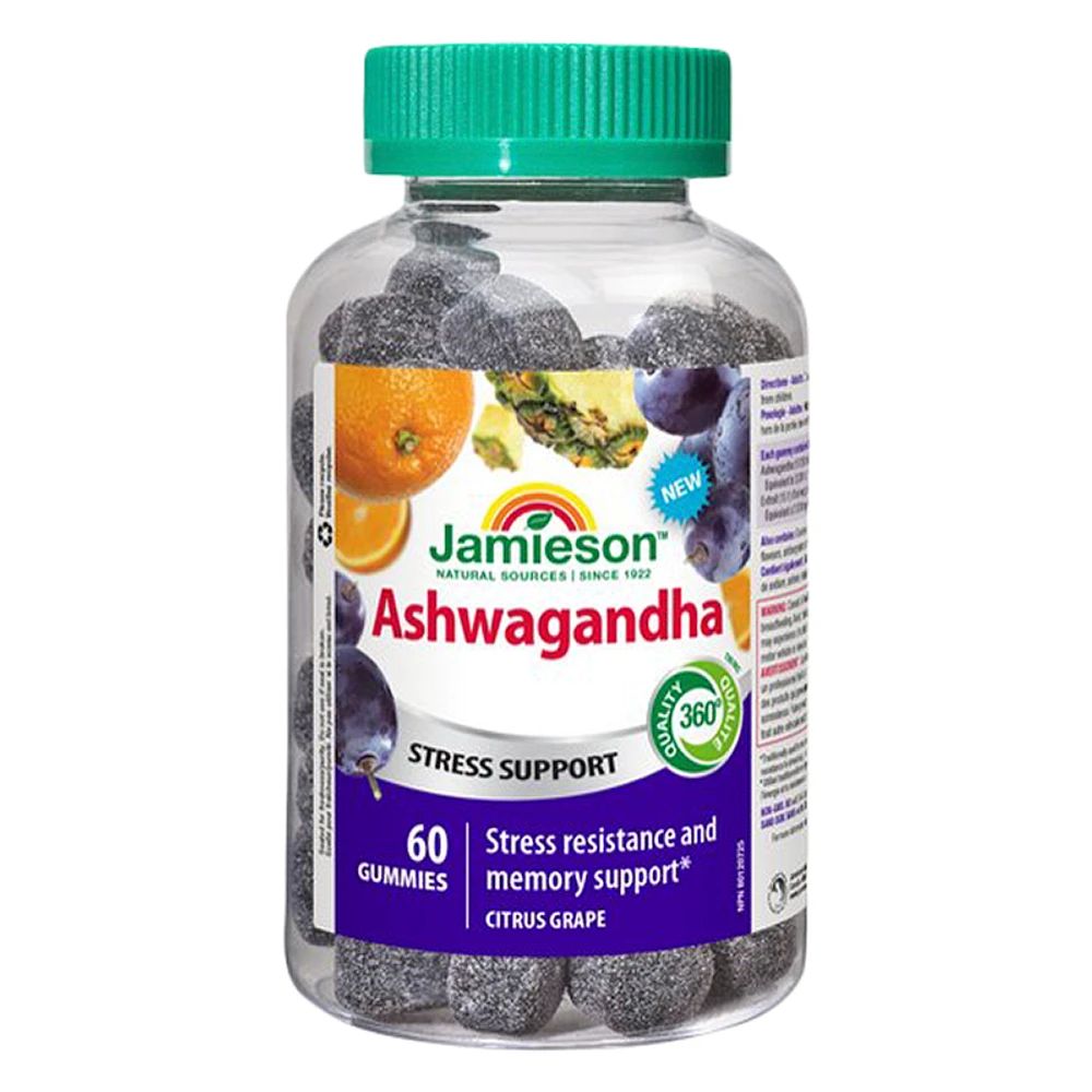 Jamieson Ashwagandha Stress Support Gummies - 60's