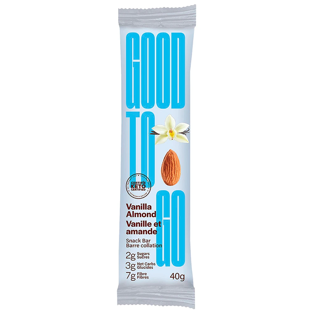 Good to Go Snack Bar - Vanilla Almond - 40g