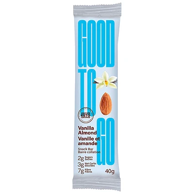 Good to Go Snack Bar - Vanilla Almond - 40g
