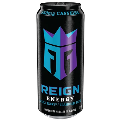 Monster Reign Energy Drink with 180mg Caffeine - Razzle Berry - 473ml