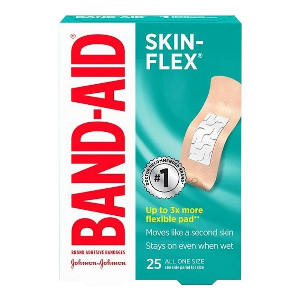 BAND-AID Skin-Flex Bandages - 25's