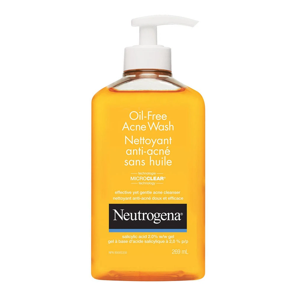 Neutrogena Oil-Free Acne Wash - 269 ml