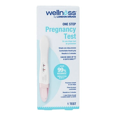 Wellness by London Drugs One Step Pregnancy Test