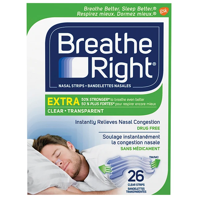 Breathe Right Nasal Strips Original Large 30s Instantly Relieves Nasal  Congest