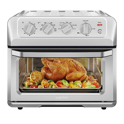 Chefman Air Fryer Toaster Oven - Stainless Steel - 18L - RJ50-SS-M18