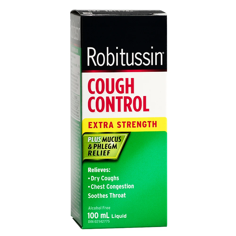 Robitussin Cough Contol DM Extra Strength - 100ml