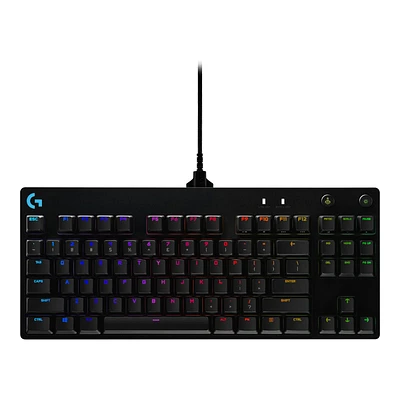 Logitech G PRO Mechanical Gaming Keyboard - Black - 920-009388