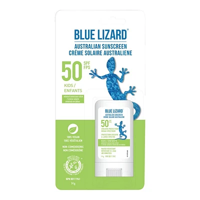 Blue Lizard Kids Australian Sunscreen - SPF 50 - 14g