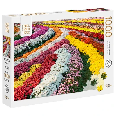 Pierre Belvedere Chrysanthemum Garden Jigsaw Puzzle - 1000pc