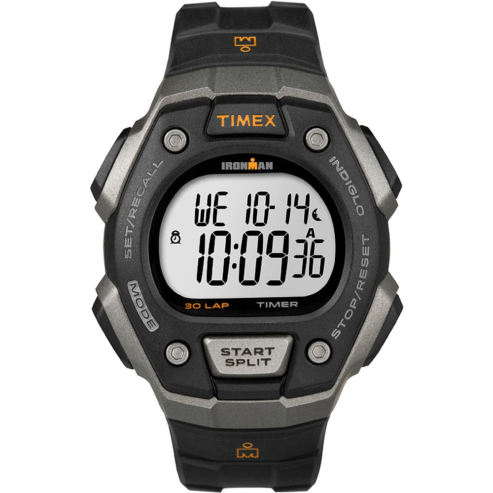 Timex Ironman Watch - Black/Grey - T5K821GP