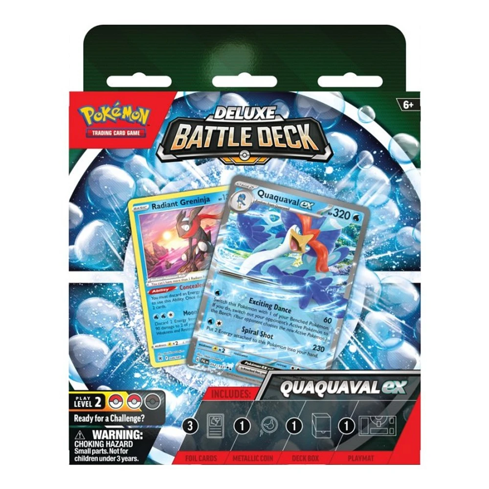 Pokemon TCG: Quaquaval/Meowscarada ex Deluxe Battle Deck