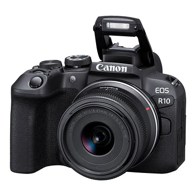 Canon EOS R10 Mirrorless Digital Camera with RF-S18-45mm F4.5-6.3 IS STM Lens - 5331C009