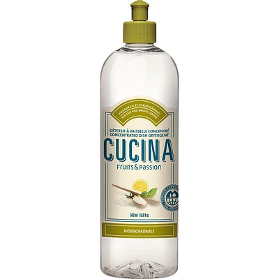 Fruits & Passion Cucina Dish Soap - Sea Salt and Amalfi Lemon - 500ml