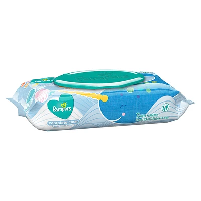Pampers Wipes Complete Clean - Baby Fresh - Soft Pack 72's
