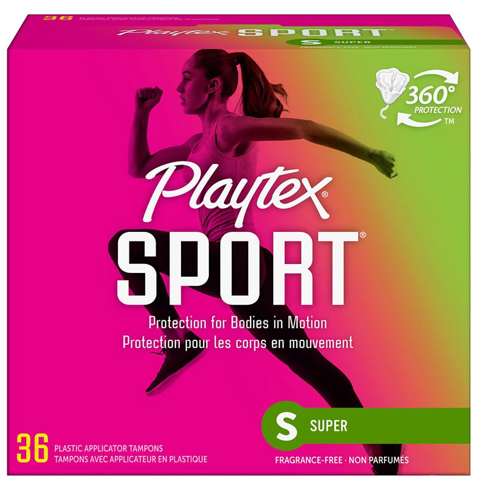 Playtex Sport - Super - Unscented - 36s