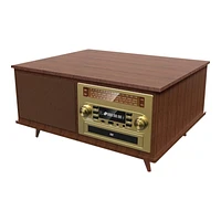 Proscan Nostalgia Bluetooth Audio System - Brown - PRCD906BT-BROWN