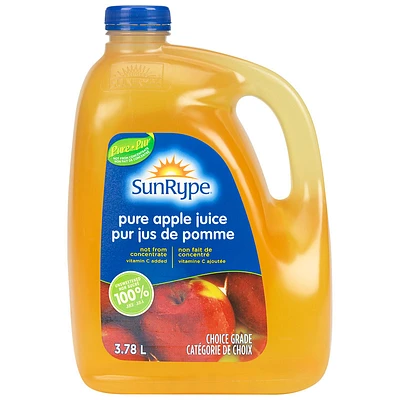 Sun-Rype Pure Unsweetened Apple Juice - 3.78L
