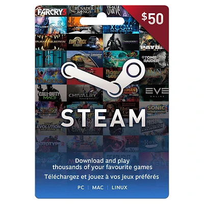 Valve Steam FastCard