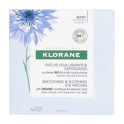Klorane Smoothing & Soothing Eye Patches - 7 pairs