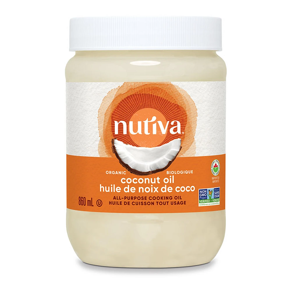 Nutiva Organic Coconut Oil - 860mL