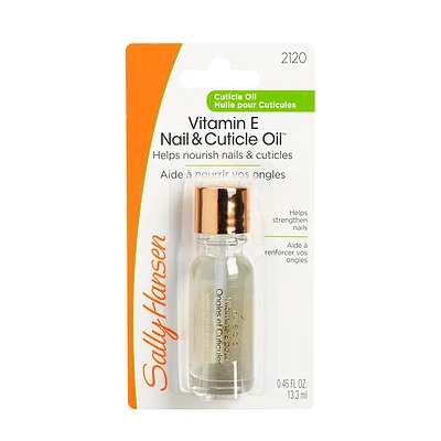 Sally Hansen Vitamin E Moisturizing Nail & Cuticle Oil - 13.3ml