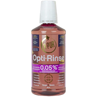 X-Pur Opti-Rinse Plus 0.05% Oral Rinse - Grape - 500ml