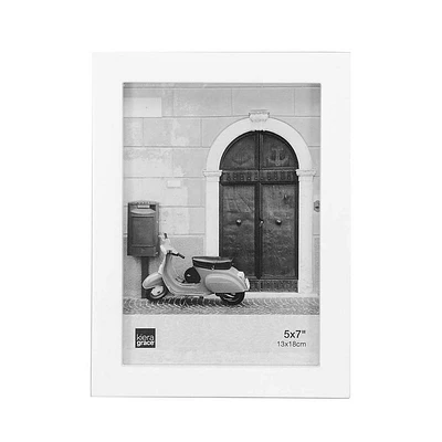 Kiera Grace Contempo Frame - White - 5x7 Inch - PH44016-7