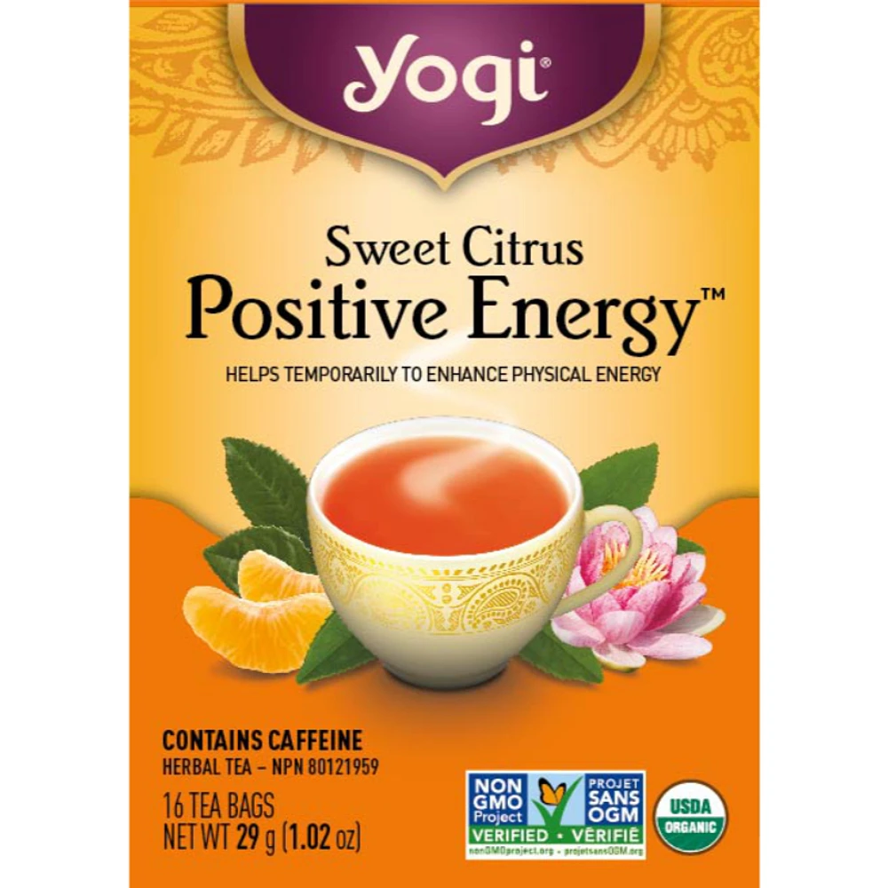 Yogi Tea - Sweet Citrus Positive Energy - 16s