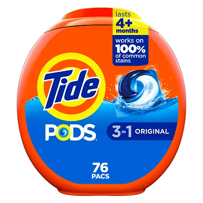 Tide Pods Detergent - Original - 81s