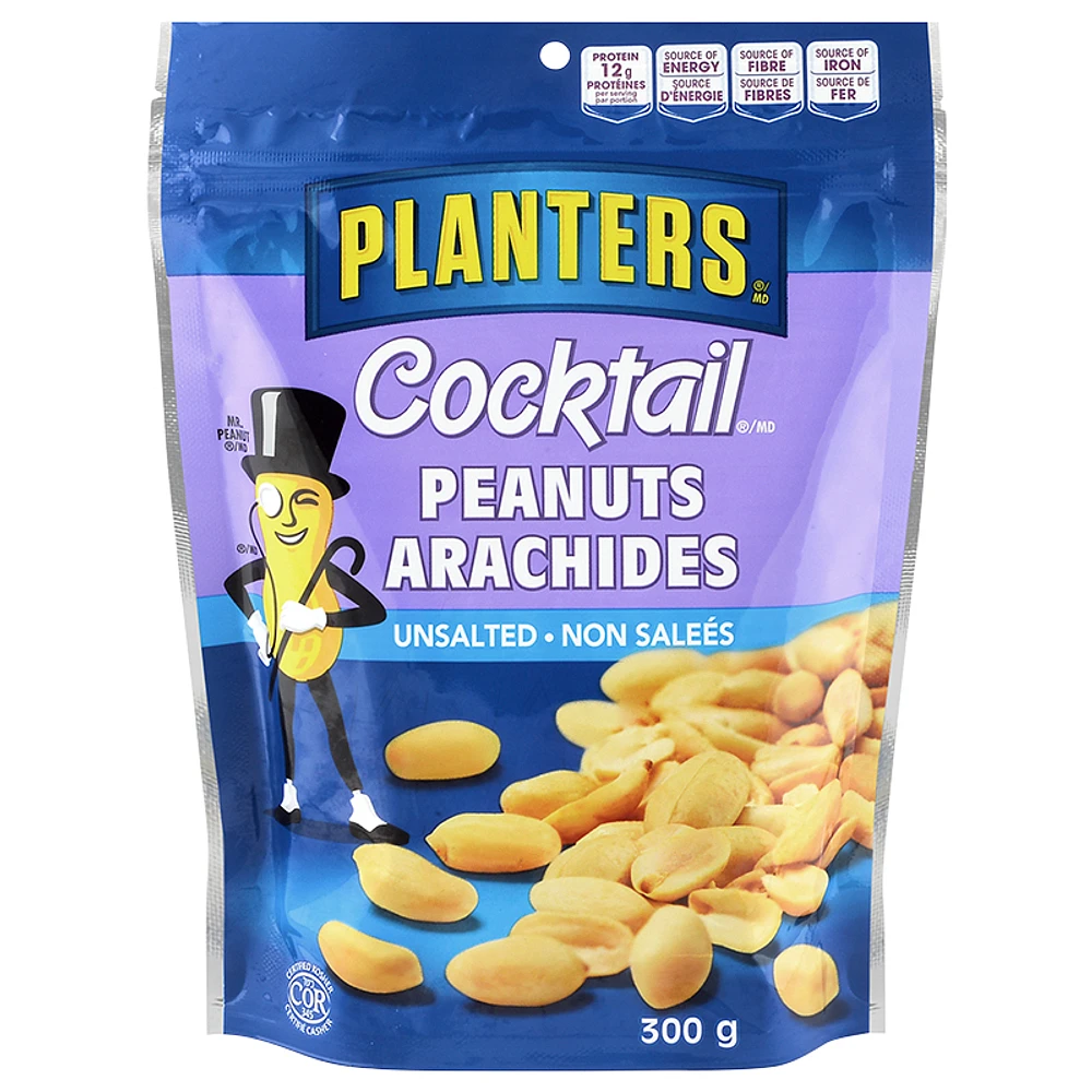 Planters Peanuts Cocktail - Unsalted - 300g