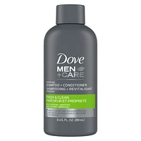 Dove Men+Care Fresh Clean Shampoo + Conditioner - 89ml
