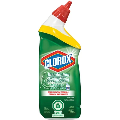 Clorox Disinfecting Toilet Bowl Cleaner - Fresh Scent - 709ml