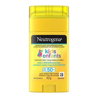 Neutrogena Kids Sunscreen Stick - SPF 50+ - 42g