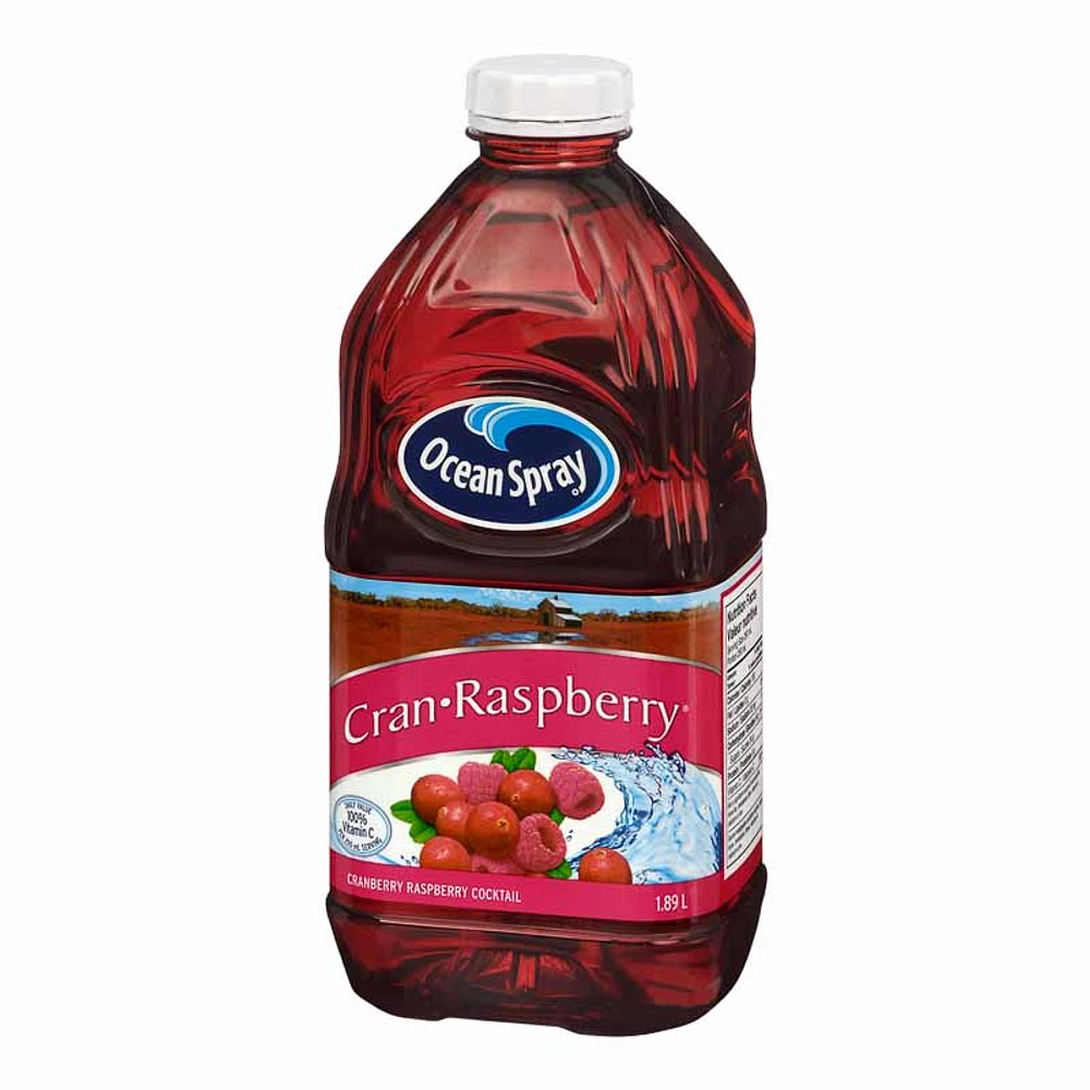 Ocean Spray Juice - Cran-Raspberry Cocktail - 1.89L