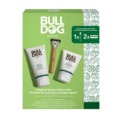 Bulldog Original Skincare Expert Shave Trio Giftset