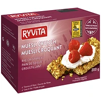 Ryvita Crispbread - Muesli Crunch - 200g