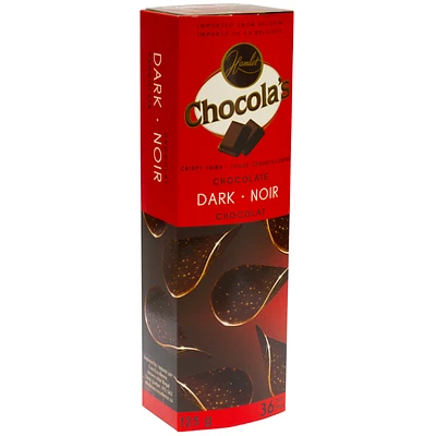 Hamelt Chocola's Crispy Thins - Dark Chocolate - 125g