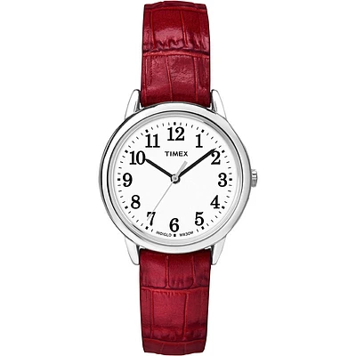 Timex Easy Reader Watch - Red/Silver - TW2P68700GP
