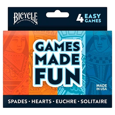 Bicycle Game - 4 pack - Assorted