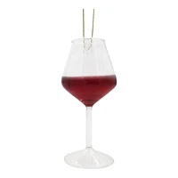 Christmas Forever Christmas Tree Ornament - Red Wine Glass