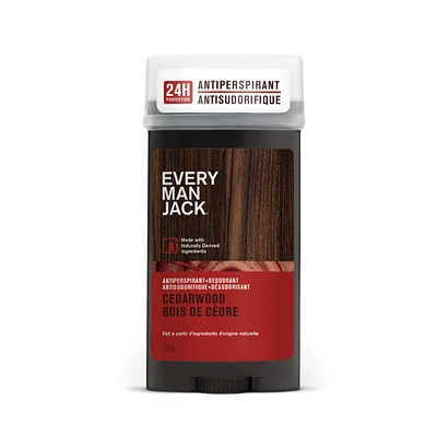 Every Man Jack Antiperspirant+Deodorant - Cedarwood - 73g