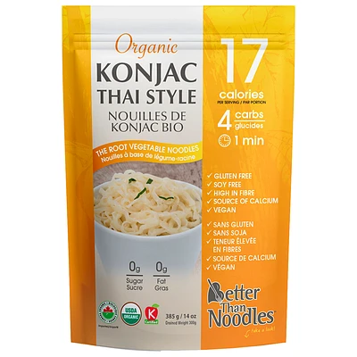 Konjac Organic Thai Style Noodles - 385g