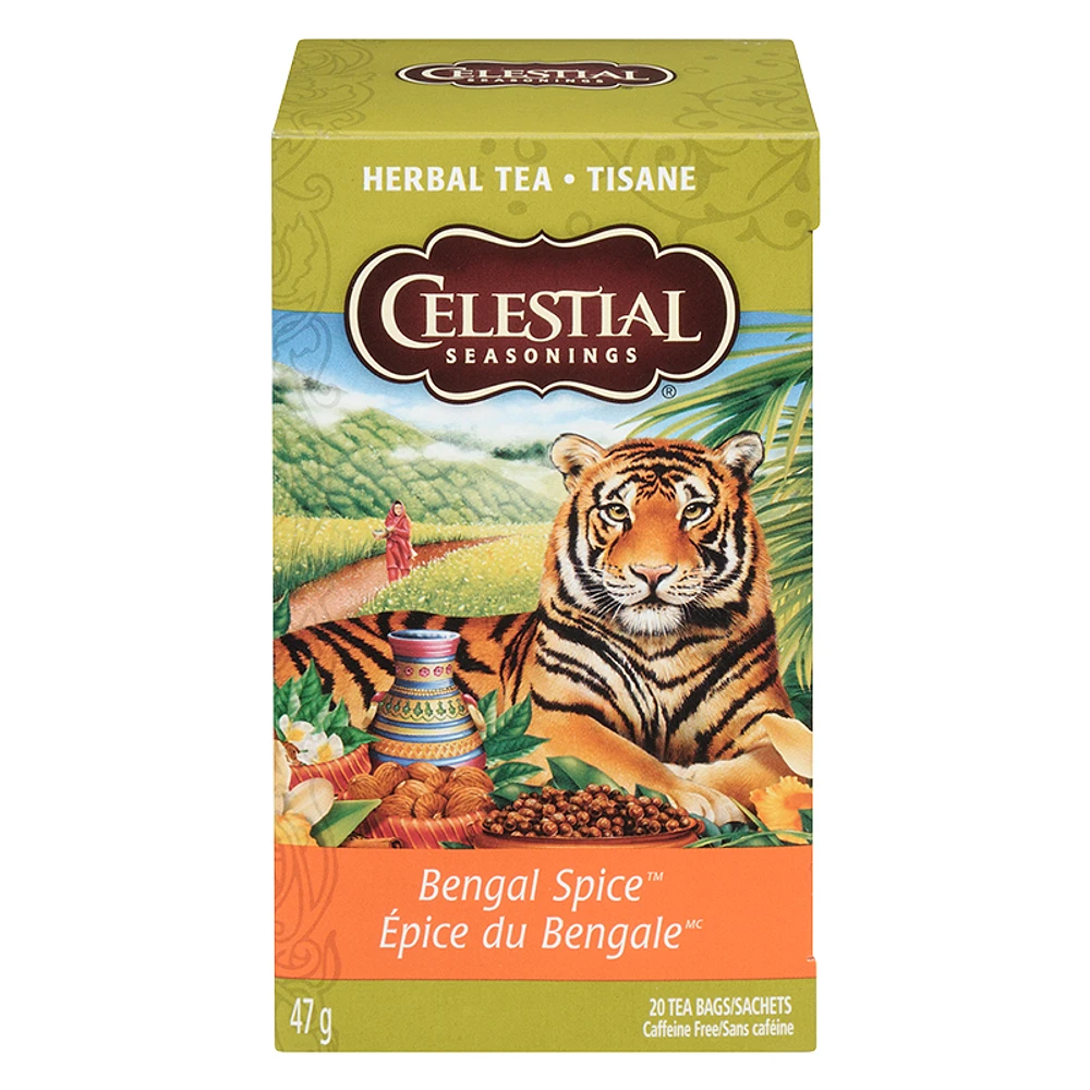 Celestial Seasonings Herbal Tea - Bengal Spice - 20 Bags