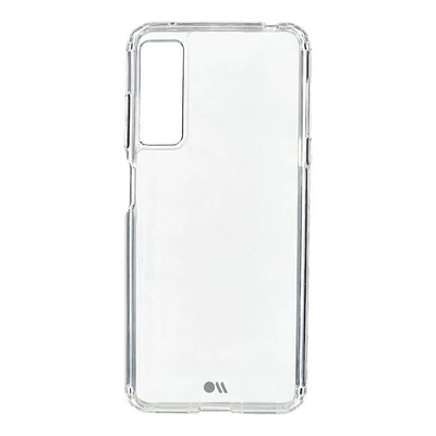 Case-Mate Tough Clear Phone Case for TCL 20S - Non-Toxic Plastic