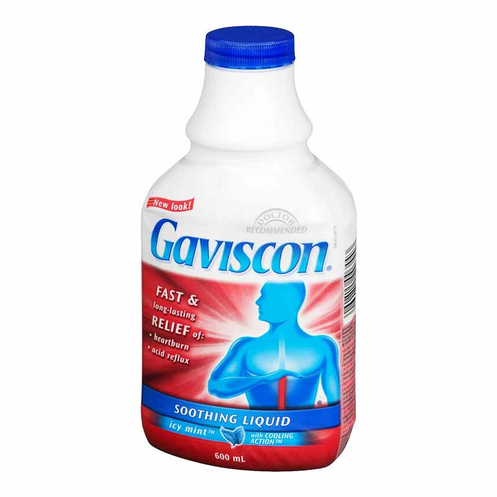 Gaviscon Liquid - Regular - Icy Mint - 600ml